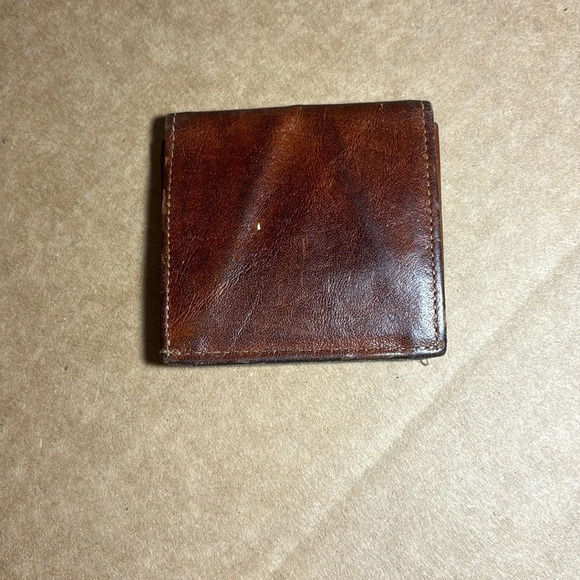 Amity Vintage Leather Coin Pouch - Picture 3 of 5